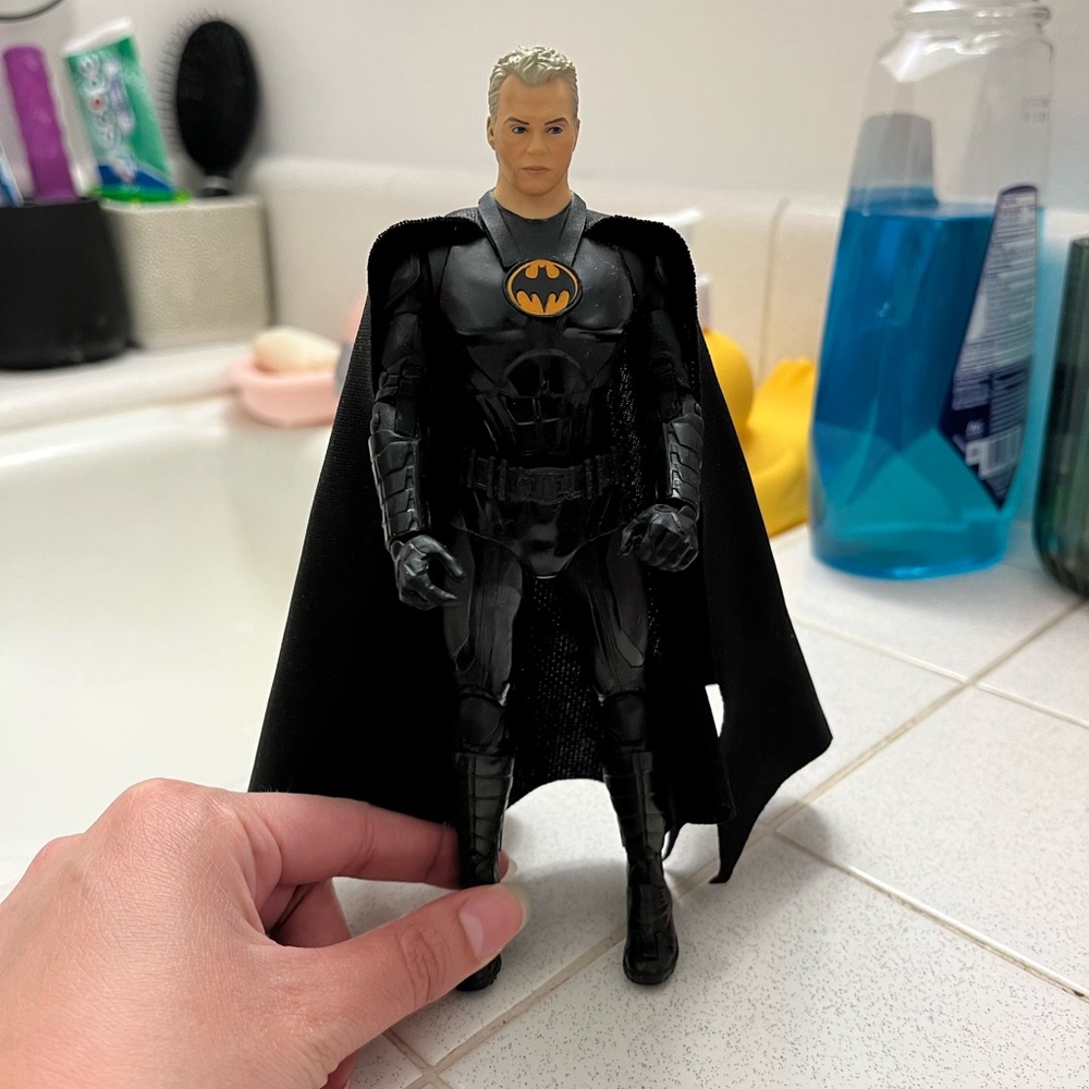 Unmasked Batman Action Figure